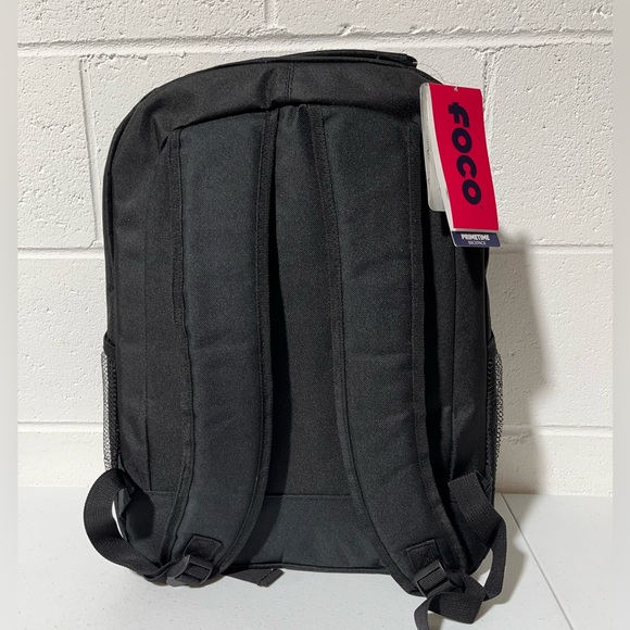 NHL FOCO USA Chicago Blackhawks Backpack NWT Black - Picture 3 of 12